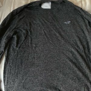 Grey Hollister Sweater size Large